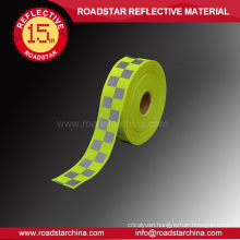 2 fluorescent colors available reflective warning tape